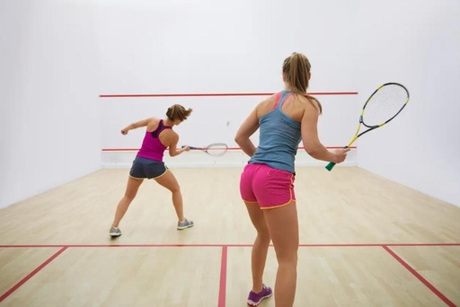 Un match de squash